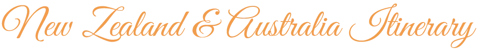 紐澳推薦避暑行程 New Zealand and Australia Itinerary